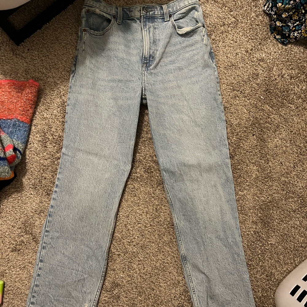 abercrombie & fitch 90s straight jeans
